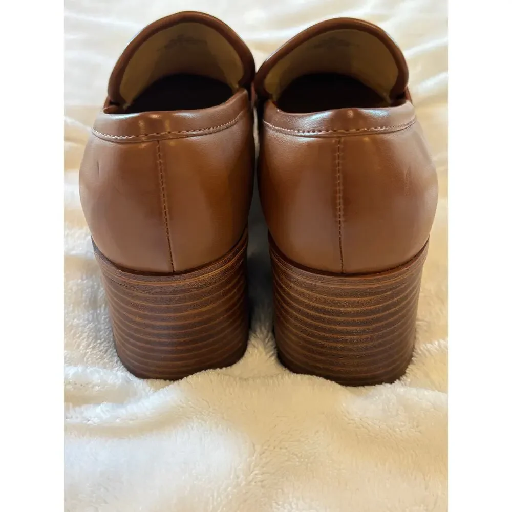 Nine West Avalia Heeled Loafer - Size 8